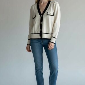 Pearl Button Women's Cardigan Sweater